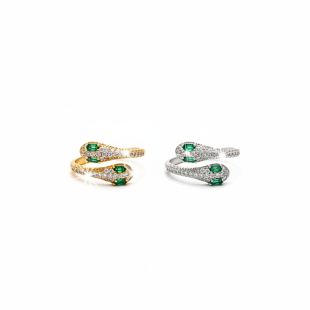 Anello Sparkly Snake