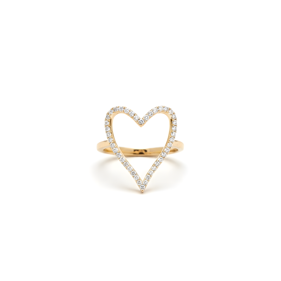 Anello Open Heart