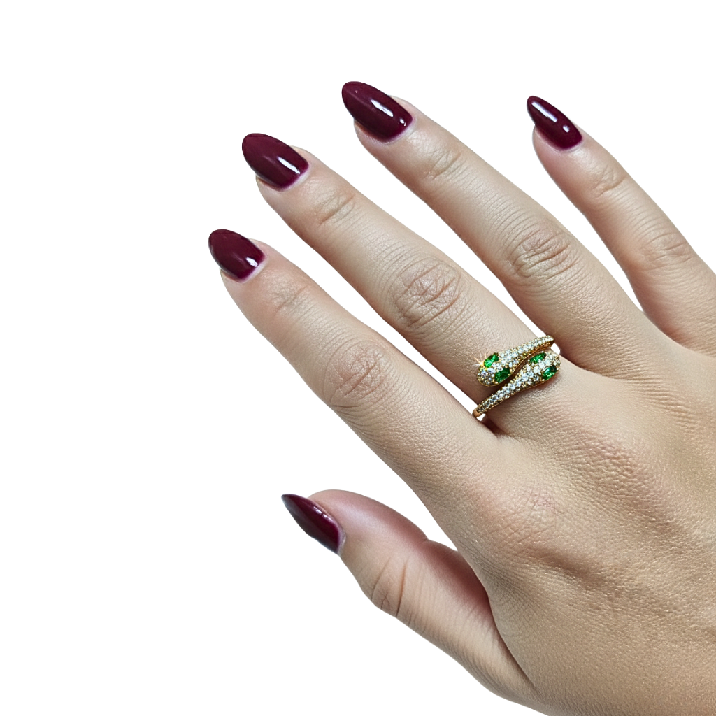 Anello Sparkly Snake