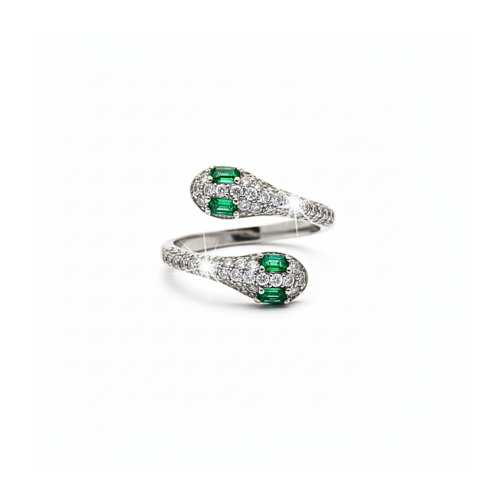 Anello Sparkly Snake