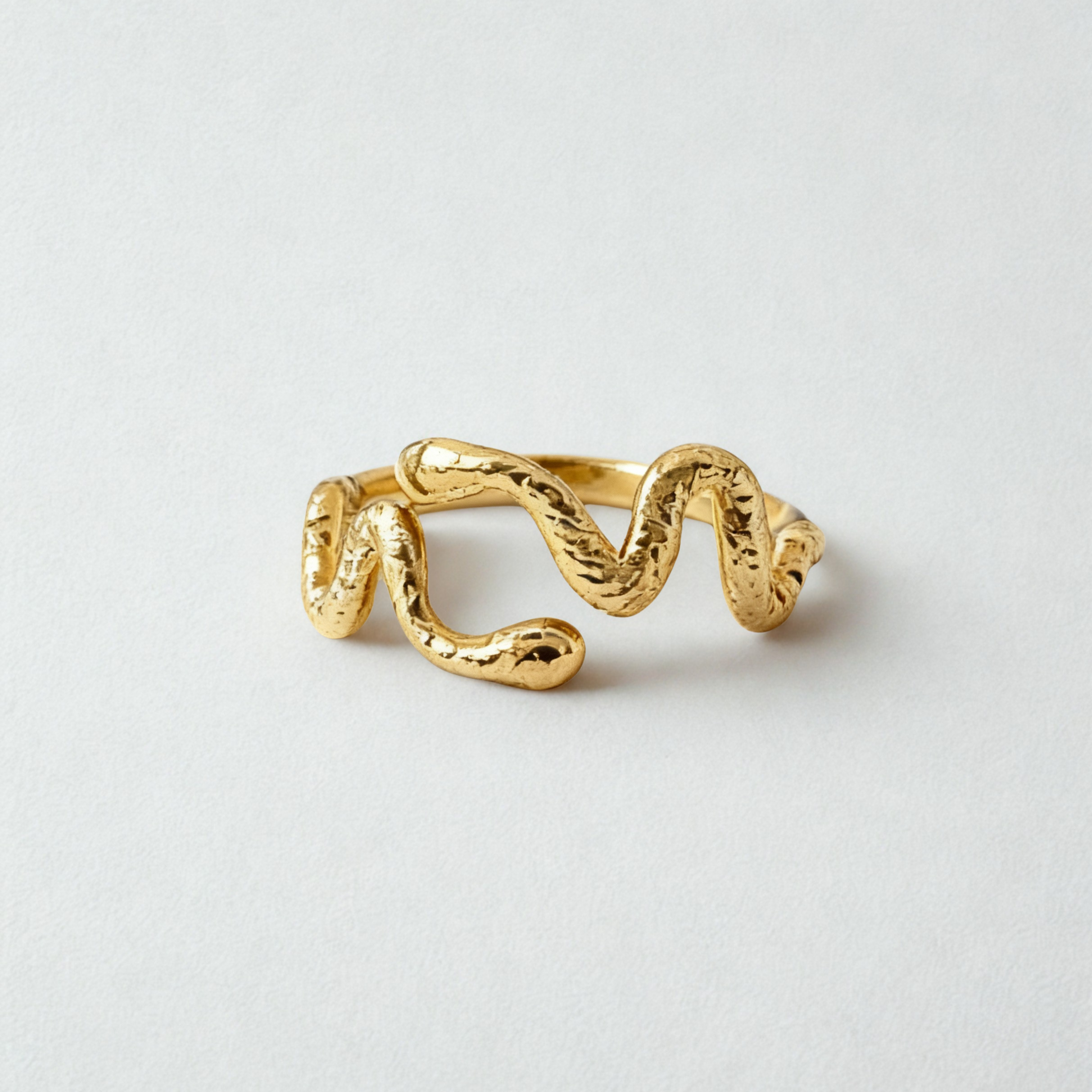 Anello Double Snakes - Forza &  Protezione