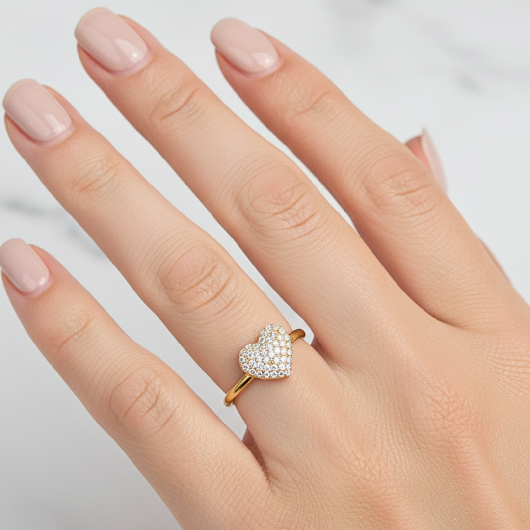 Anello Love Pavè