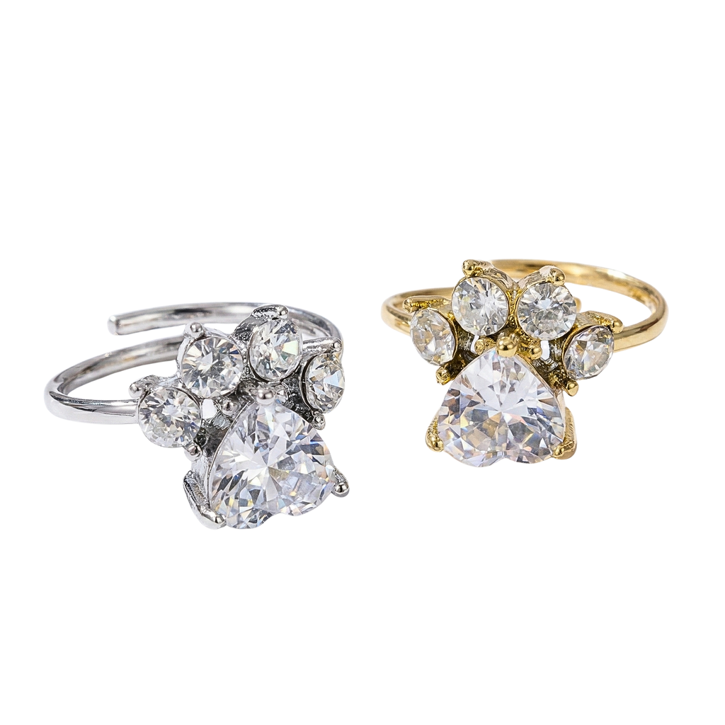 Anello Leale in Acciaio Inossidabile – Zampina con Zirconi Scintillanti