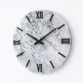 Crystal - Orologio Da Parete Artigianale In Resina