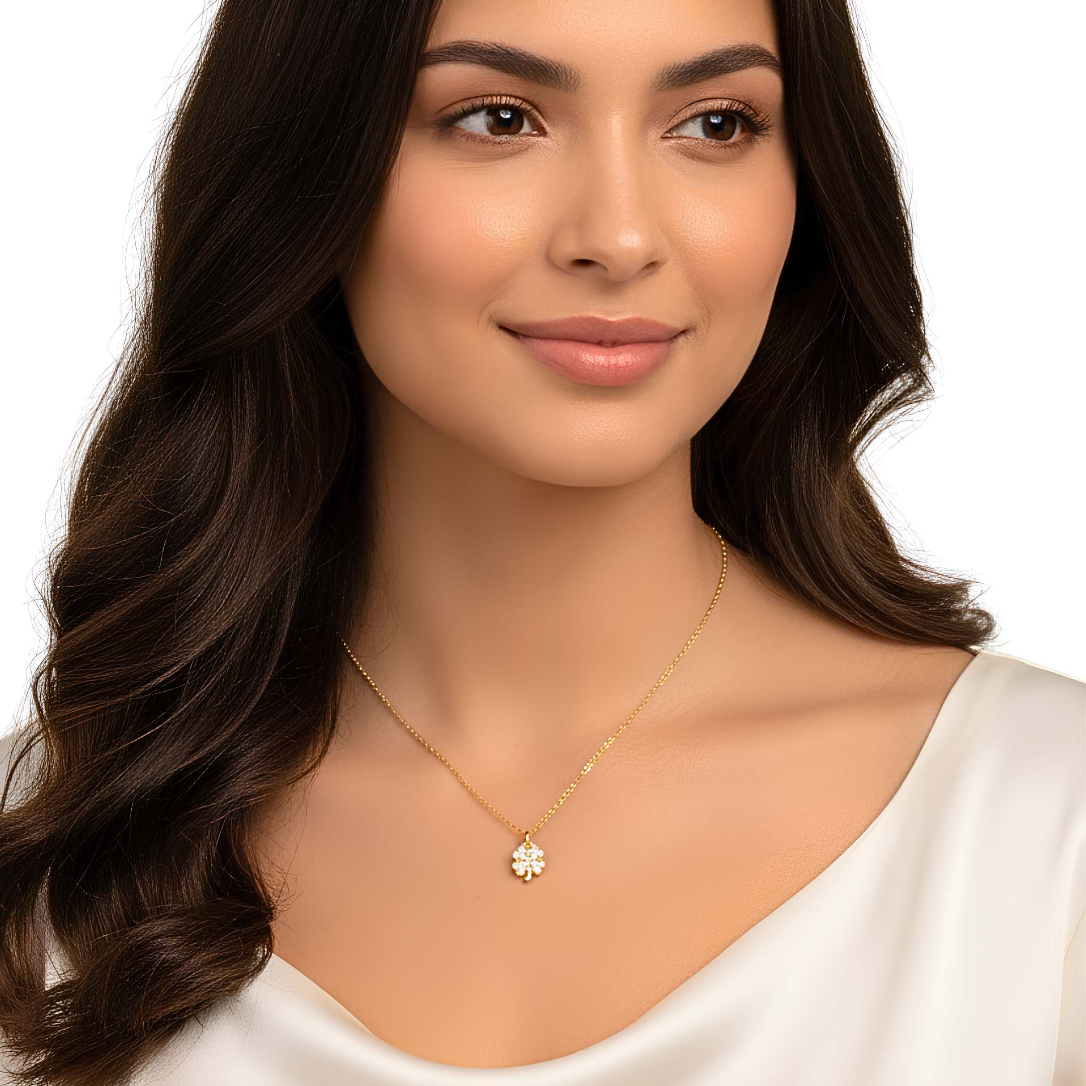 Collana Quadrifoglio - portafortuna