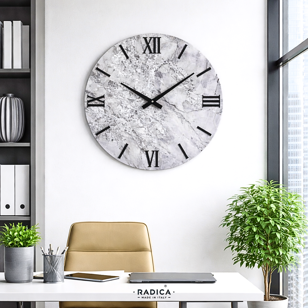 Crystal - Handmade Resin Wall Clock