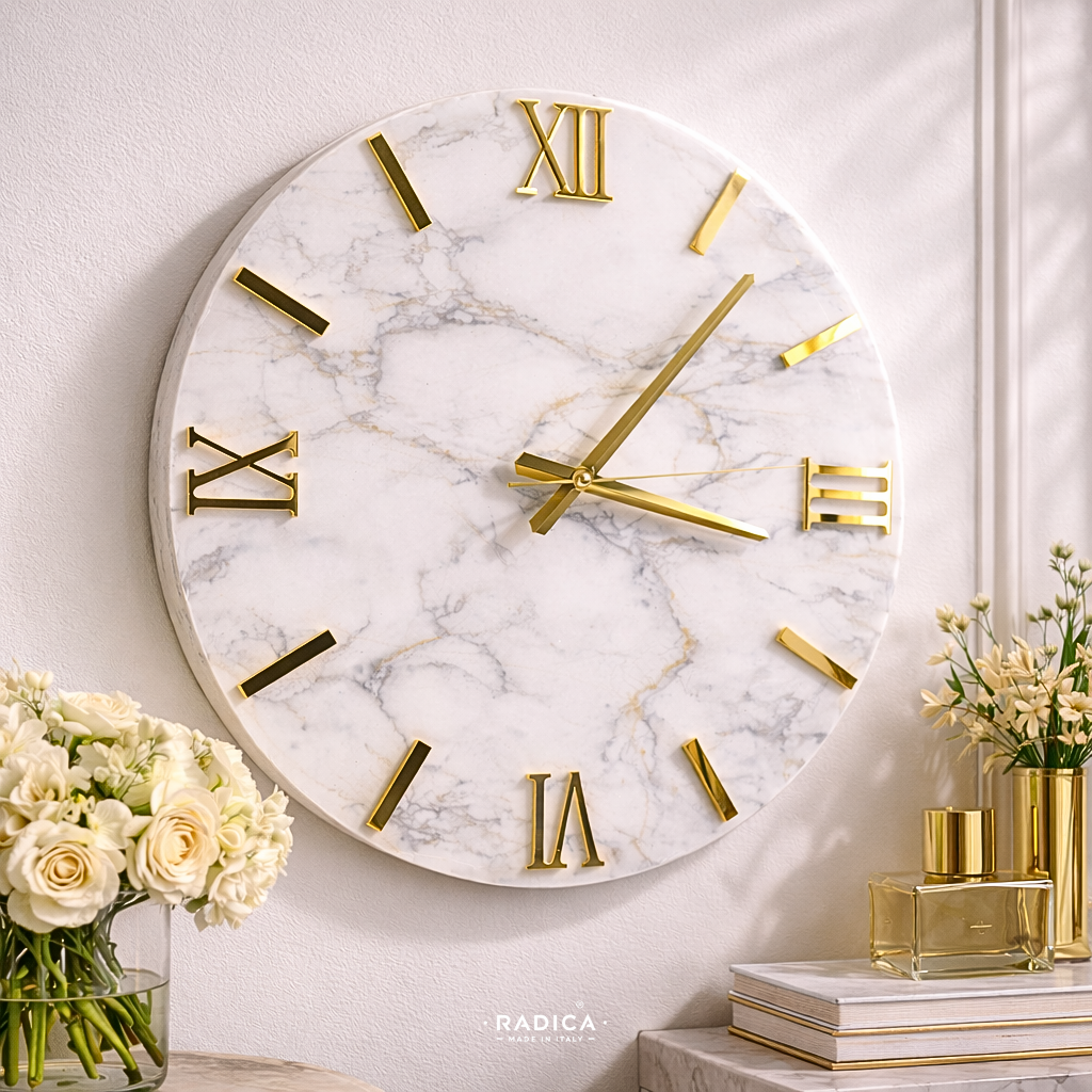 Eterna Oro - Handmade Resin Wall Clock