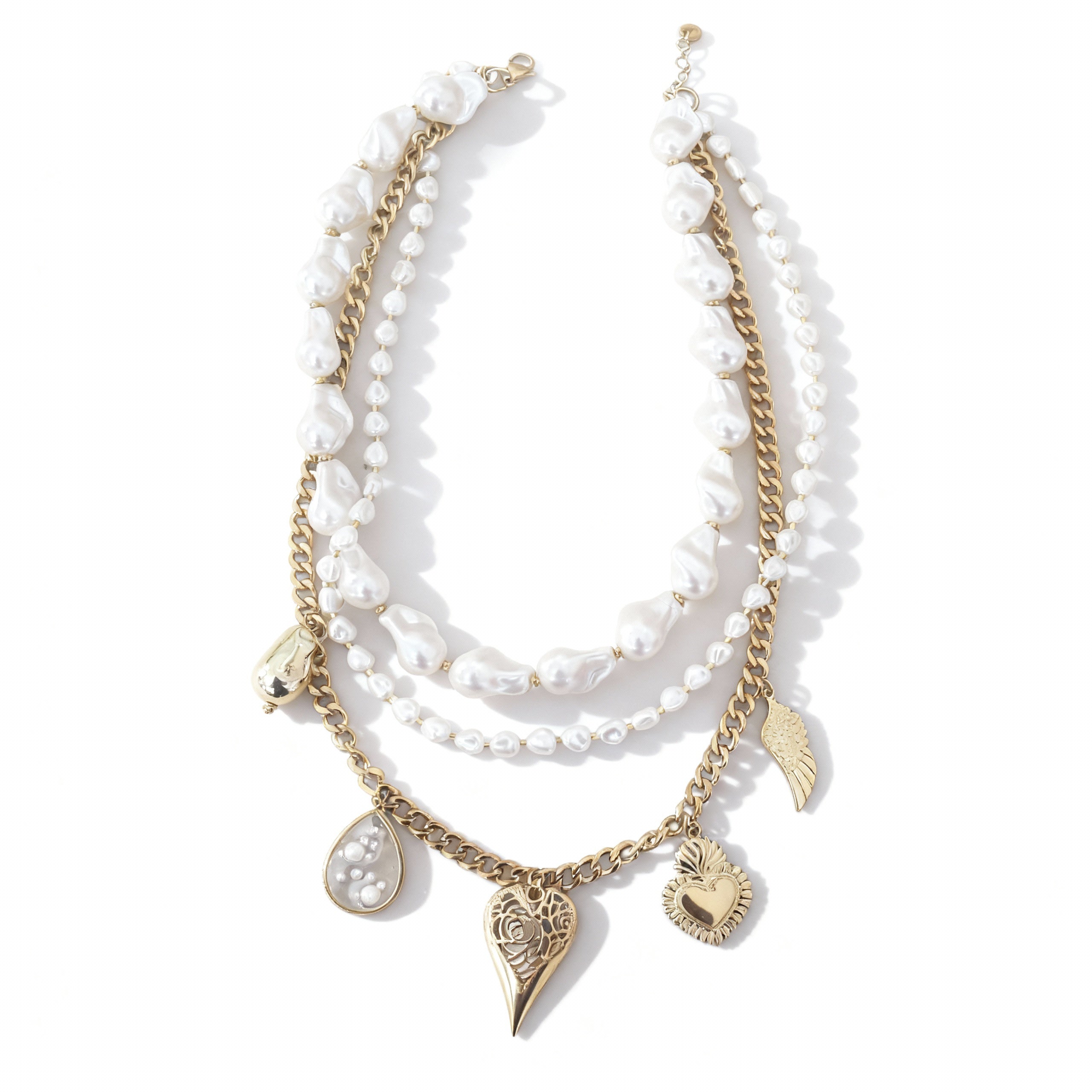 Collana Cuore di Perla