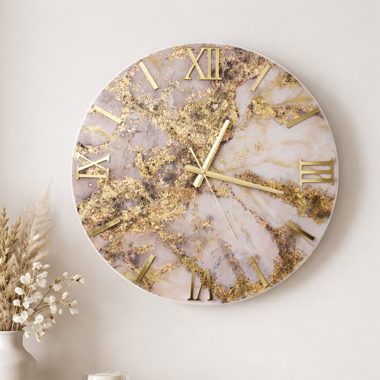 IMPERIAL – Handmade Resin Wall Clock