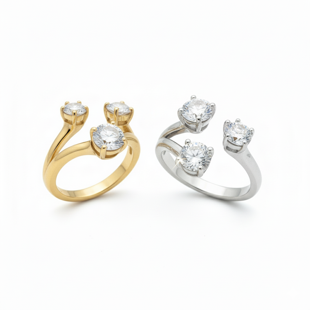 Anello Trinità - Passato, Presente e Futuro