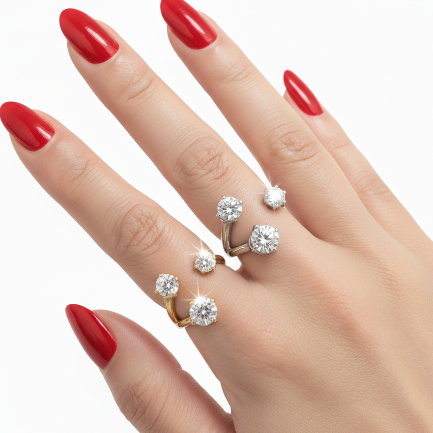 Anello Trinità - Passato, Presente e Futuro