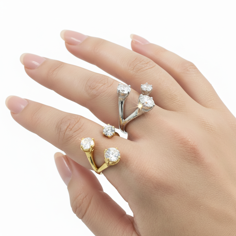 Anello Trinità - Passato, Presente e Futuro