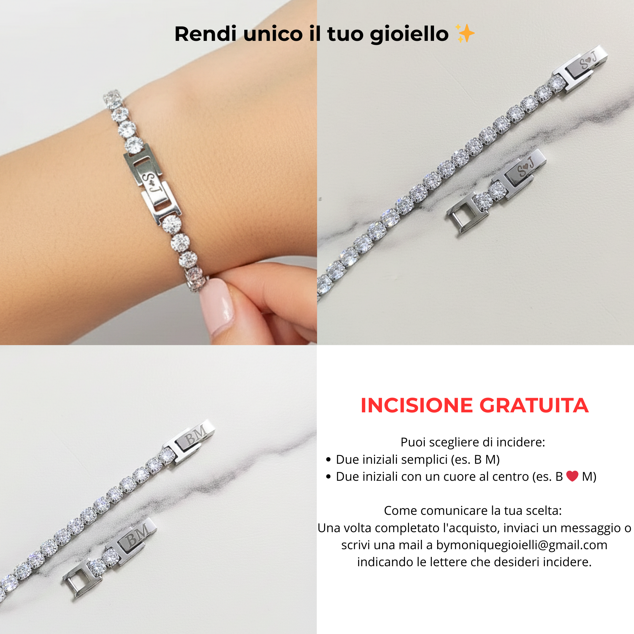 Bracciale Tennis Zirconia