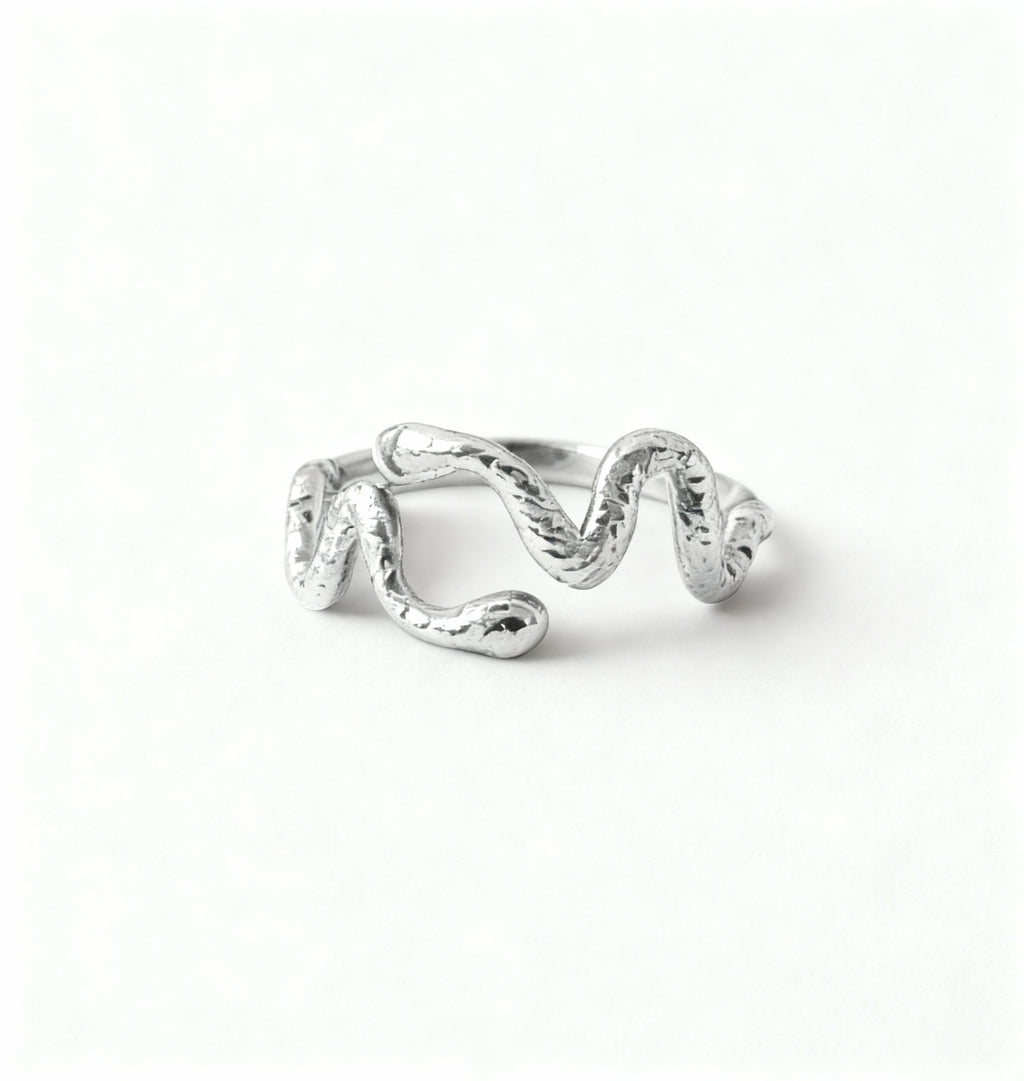 Double Snakes Ring - Strength &amp; Protection
