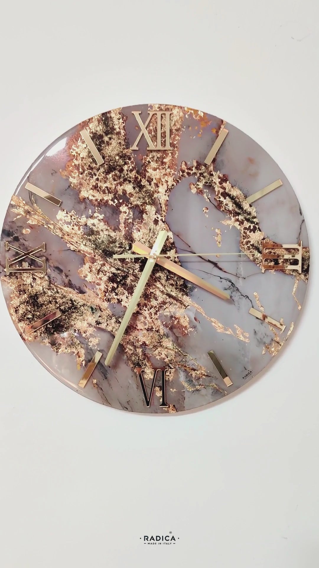 IMPERIAL – Handmade Resin Wall Clock