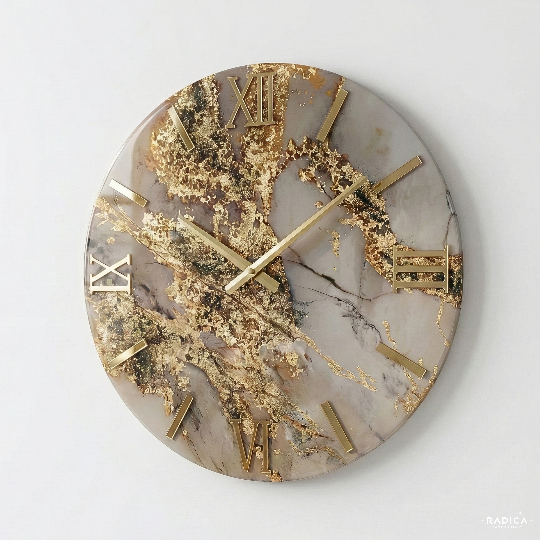 IMPERIAL – Handmade Resin Wall Clock